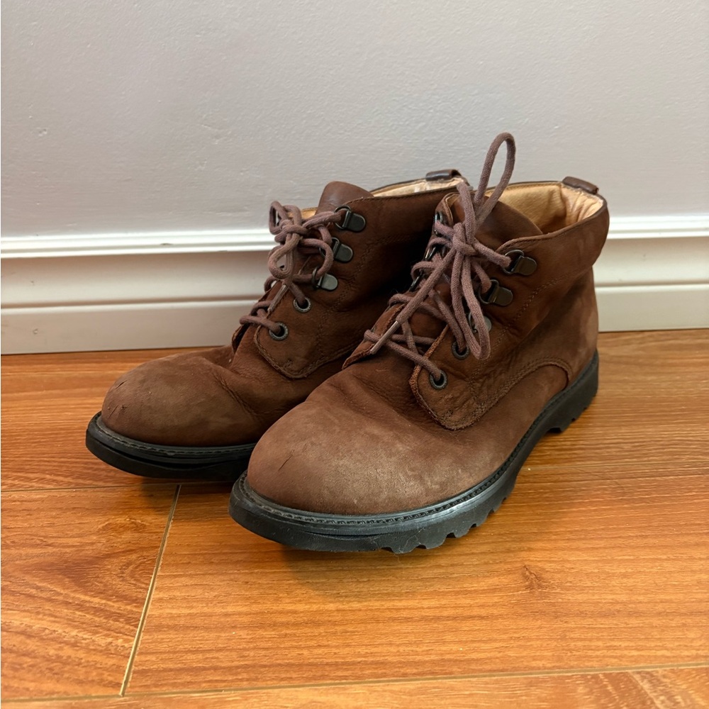 Rockport Brown Leather Ankle Boots